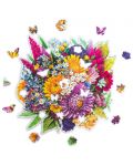 Ξύλινο παζλ  Unidragon  200 κομμάτια - Μπουκέτο λουλούδια - 2t